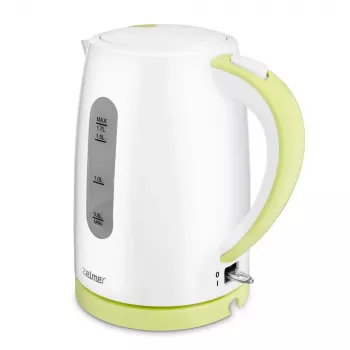 Electric kettle Zelmer 1.7 L 2200 W White Yellow