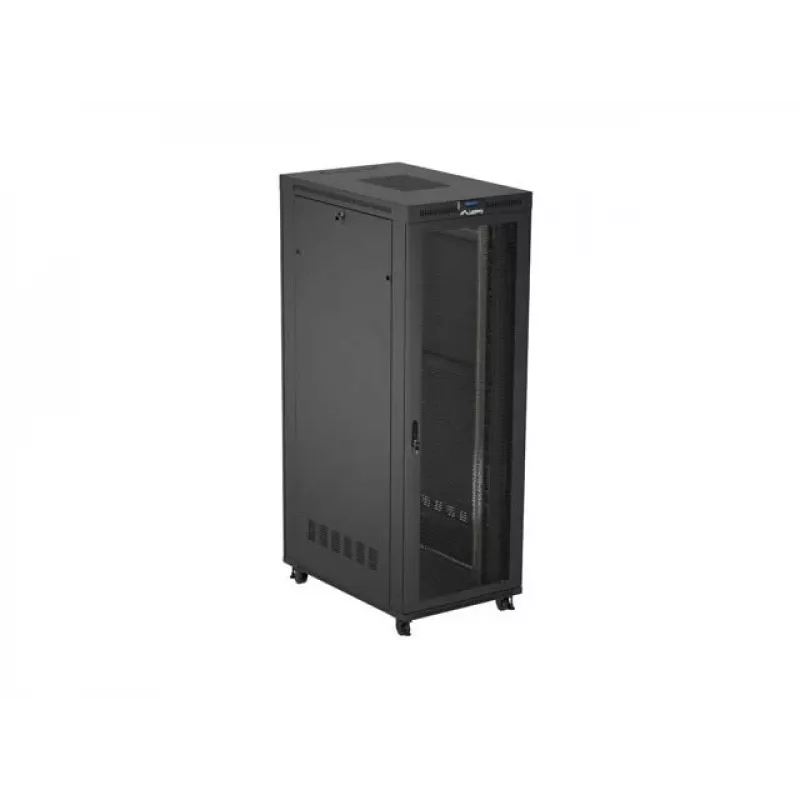 Rack cabinet LANBERG FF01-8247-23BL 47U freestanding rack, 2343×800×1200 mm, IP20, 165 kg, 1200 kg load