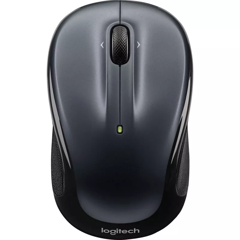 LOGITECH M325s Mouse right and left-handed optical 5 buttons wireless 2.4 GHz USB wireless receiver dark grey