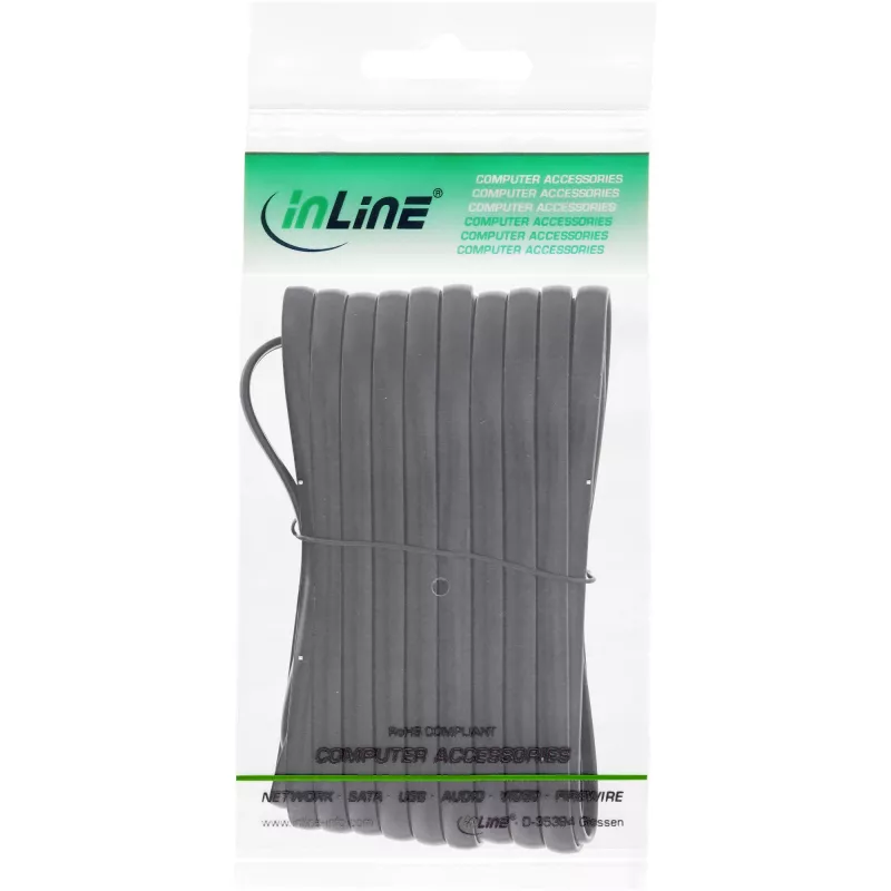 InLine Modular Cable RJ12 male / male 6P6C 20m