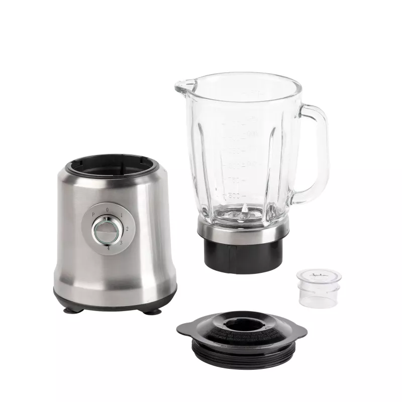 Tabletop blender JATA JEBT1241 Metallic Transparent