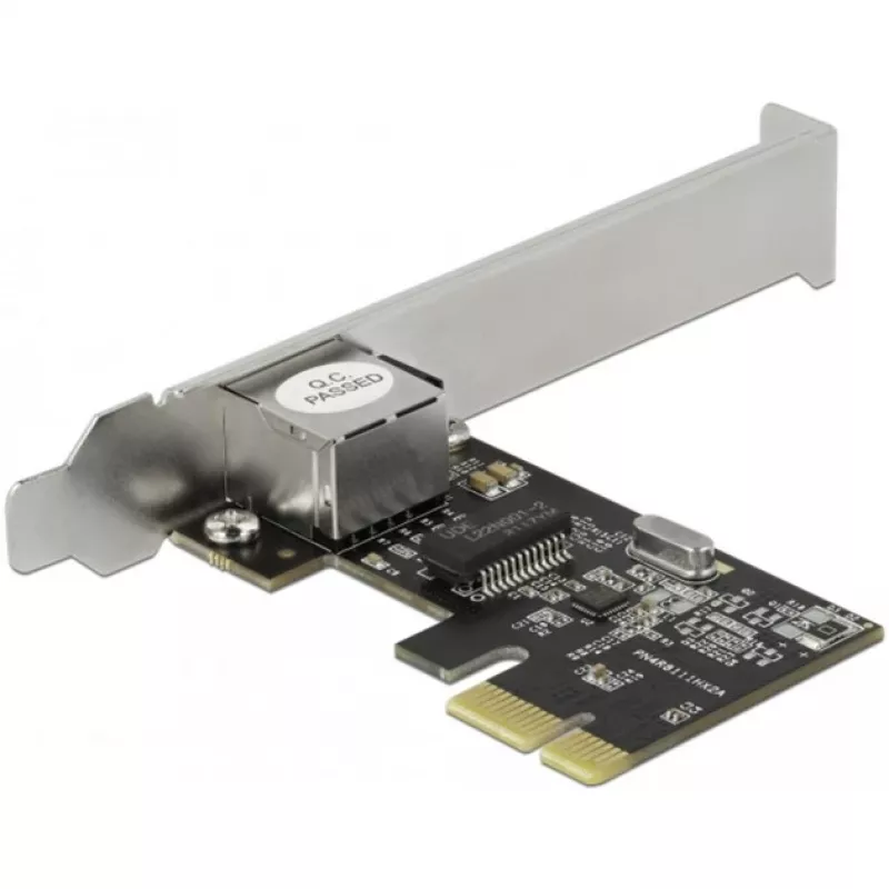 PCI Express x1 Card DeLOCK RTL8111 1 x RJ45 Gigabit LAN