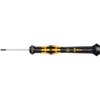 Wera ESD Phillips Screwdriver 1550 PH Kraftform Micro PH 00 Blade Length: 40 mm (05030118001)