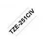 Brother TZ-251 Laminated Tape label-making tape