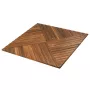 ARTELEGNO Walnut Wood Plate Pad 33 cm