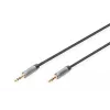 Digitus Audio Connection Cable 3.5 mm jack to 3.5 mm jack 1.8 m Black