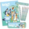 Stationery set 12pcs Bluey