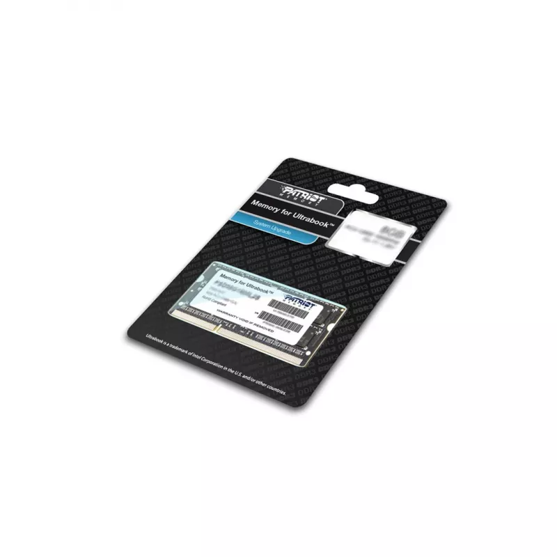 Laptop memory PATRIOT 8GB DDR3 1600MHz 204-pin SO-DIMM 1.35V