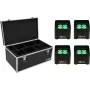 LED truss light set EUROLITE TL-4 4x with transport case