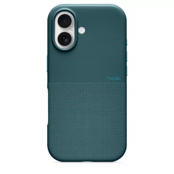 Rugged phone cover Apple Beats for iPhone 17 with MagSafe and camera control, blue, fits 16 cm (6.3 inch) screen
