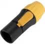 Power cable connector EUROLITE SAC3MX IP Rated, locking 3-pin, for outdoor/indoor use