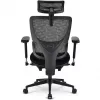 Office chair Sharkoon OfficePal C40 — black, ergonomic design, adjustable height
