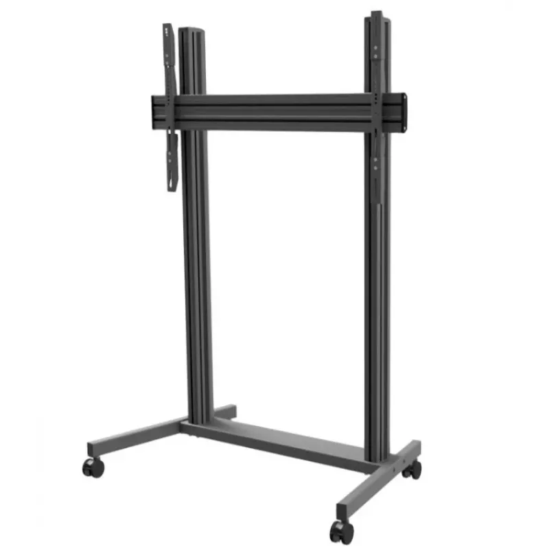 Video Conferencing Cart EDBAK TRE200 LFD for Monitor, Mobile Stand for Large Flat Display