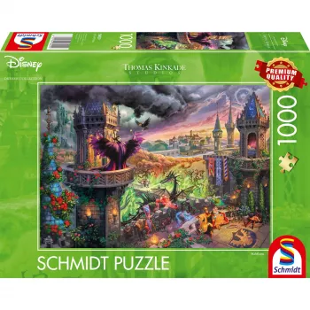 Thomas Kinkade Studios: Maleficent, Puzzle 1000 Pieces