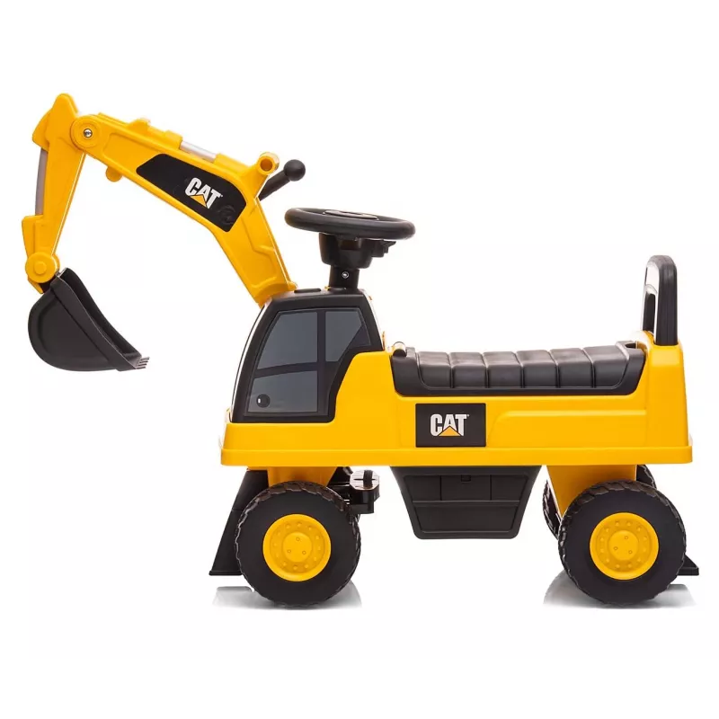 Ride-on excavator milly mally 5298 — children's ride-on toy with realistic design and sturdy construction
