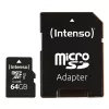 Intenso Performance - Flash Memory Card (microSDXC-an-SD-Adapter inbegriffen) - 64GB - UHS-I U1 / Class10 - microSDXC UHS-I (3424490)