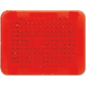 Switch/Socket Cover Plate JUNG 33 NR in Red — compatible with WG 800 and WG 600