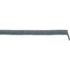 LAPP 73220325 Coiled Cable UNITRONIC® SPIRAL LiF2Y11Y 100 mm / 400 mm 7 x 0.14 mm² Grey 5 pc(s) (73220325)