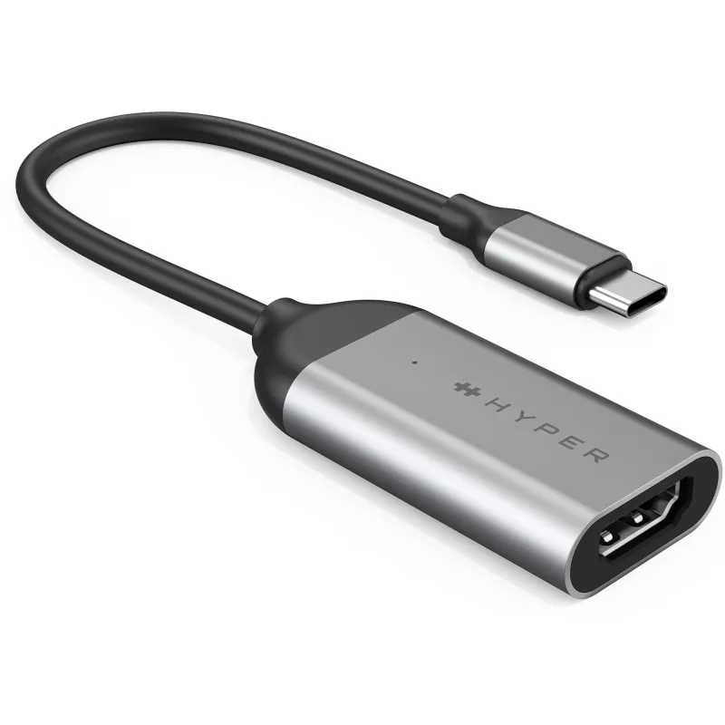 HYPER HD-H8K USB Type-C HDMI Stainless steel