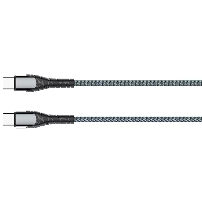 USB Type-C charging cable ColorWay CW-CBPDCC040-GR, 65W PD, 1 m, green