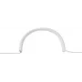 Bachmann spiral cable H05VV-F 3G1.5mm² L white smooth cut - Cable (BM0010712)