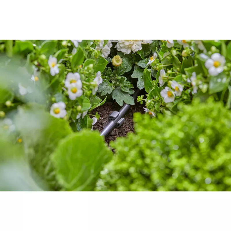 Hose Holder Gardena 13218-20 Black Ground Placement