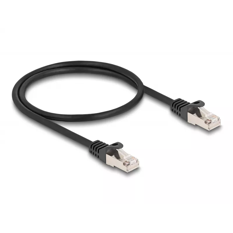 DeLOCK Cable RJ50 male to RJ50 male S/FTP 0.5 m black