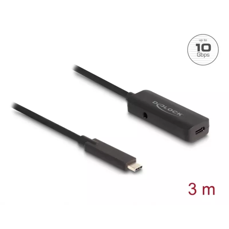 USB Cable DeLOCK 80027 3m USB C Black