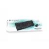 Logitech Wireless Combo MK270 - Keyboard-and-Mouse-Set - wireless - 2,4 GHz - French (920-004510)