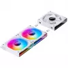 120mm case fan Jonsbo ZK-120W Reverse ARGB White, 120mm PWM, sleeved cable