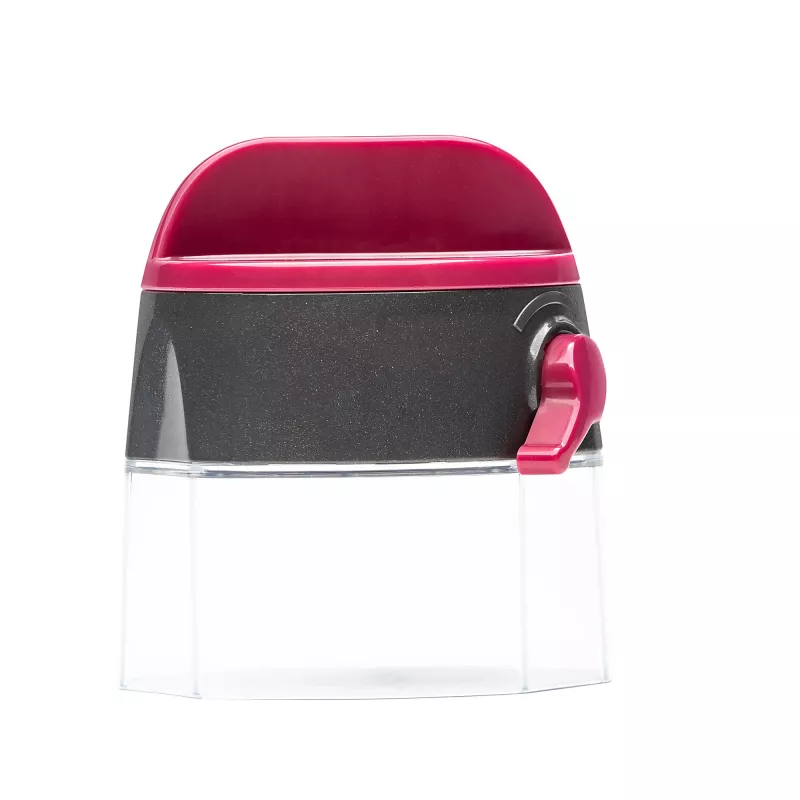Manual food chopper JATA HMAQ4508 Black Pink Stainless steel blade