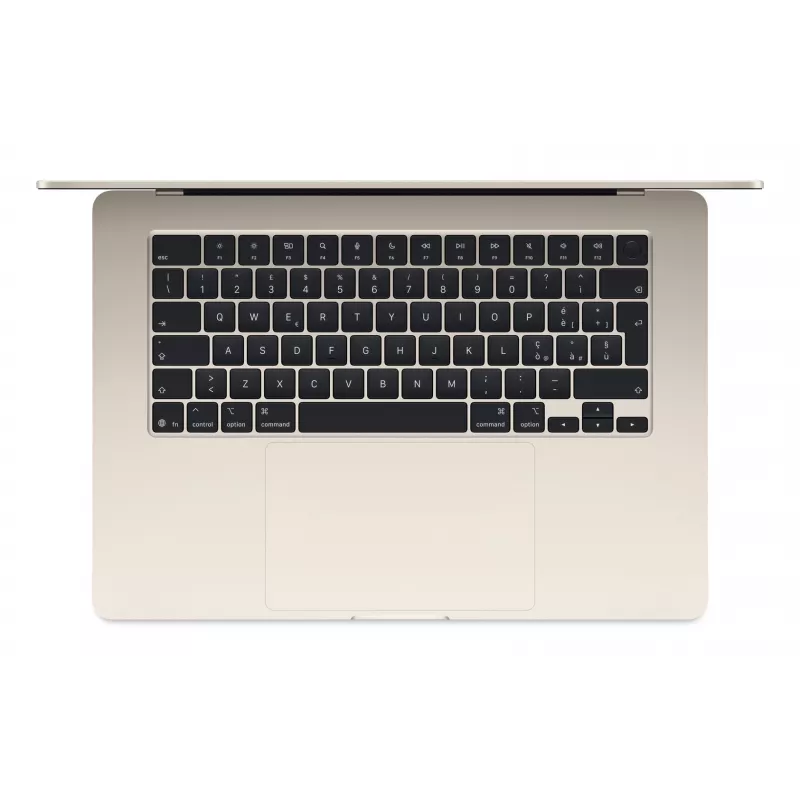 Apple MacBook Air Apple M M4 Laptop 38.9 cm (15.3) 16 GB 512 GB SSD Wi-Fi 6E (802.11ax) macOS Sequoia Beige
