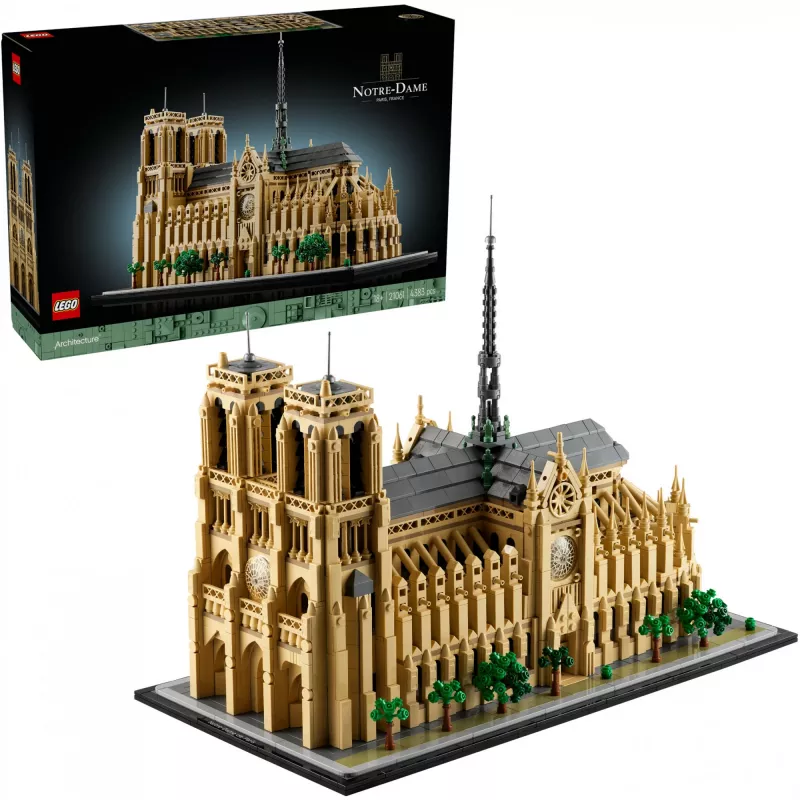 LEGO Architecture Notre-Dame De Paris Set for Adults 21061