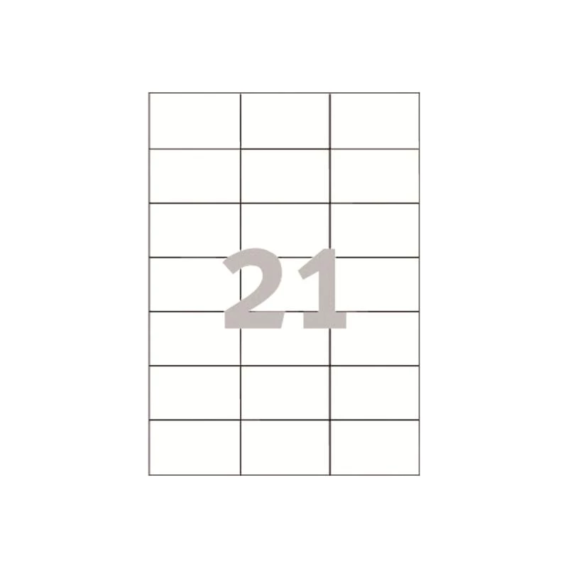 Avery - Labels - White - 42,3 X 70 Mm 2100 label(s) (100 Sheets X 21) (3652)