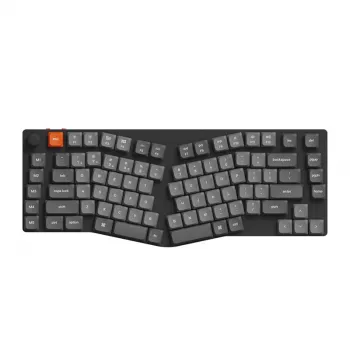 Mechanical wireless keyboard Keychron K15M-A1 — black with RGB backlight, mechanical switches, wireless connectivity