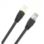 Networking cable UNITEK C1813EBK RJ-45 RJ-45 Ethernet 10 m Black