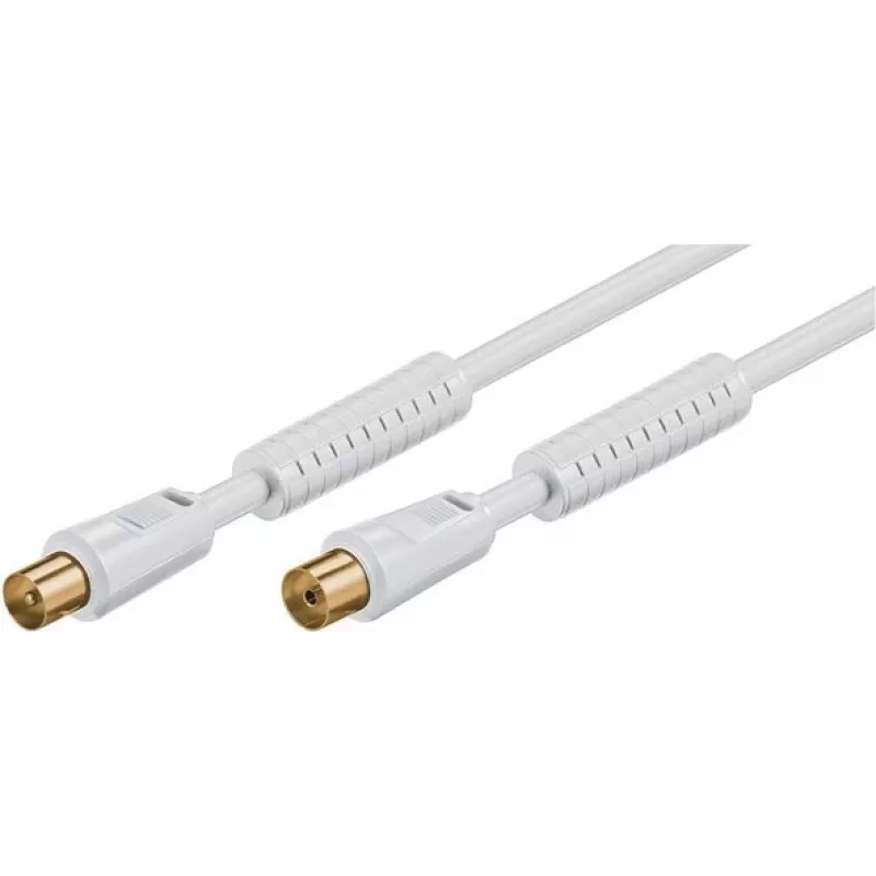Value 11.99.4470 Coaxial Cable White