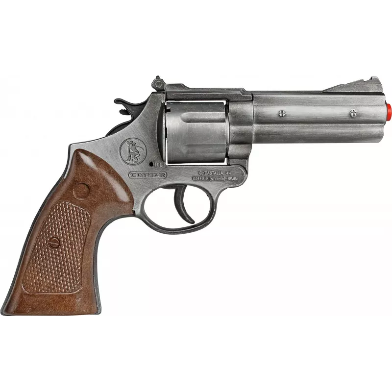Pulio metal police-style revolver 155127/1, realistic design, metal construction