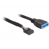 Internal USB Cable DeLOCK 83776 0.45m Male to Female
