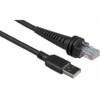 Honeywell - USB Cable - USB (M) to USB (M) - 3,0m - gerader Plug - Black - for Solaris 7980g (CBL-500-300-S00-04)