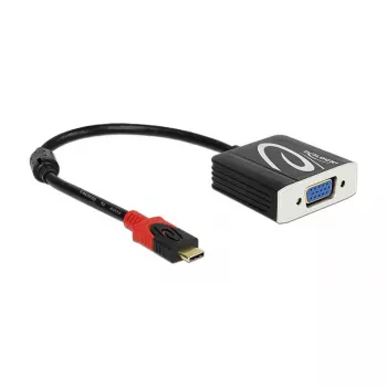 Video Cable Adapter DeLOCK 62994 USB Type-C to VGA 0.2m Black
