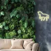 LED Neon Sign MANTA SNL103WH — Horse motif, white