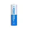 Rechargeable lithium 21700 battery XTAR 21700-6000 3.6V 6000mAh, Ø 21 mm × 74.3 mm, single cell