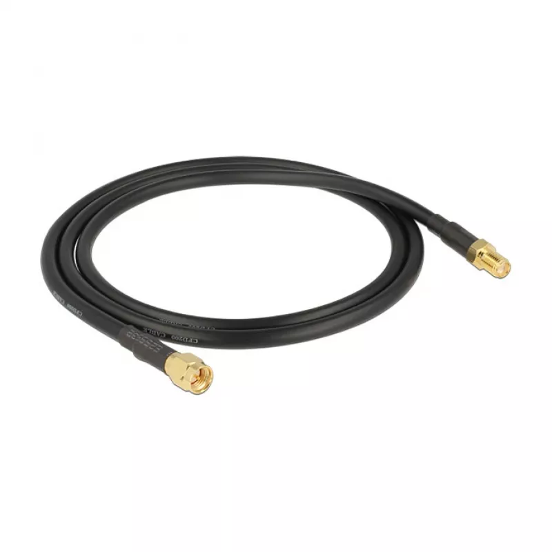 Coaxial Cable DeLOCK 88930 0.9m SMA Black