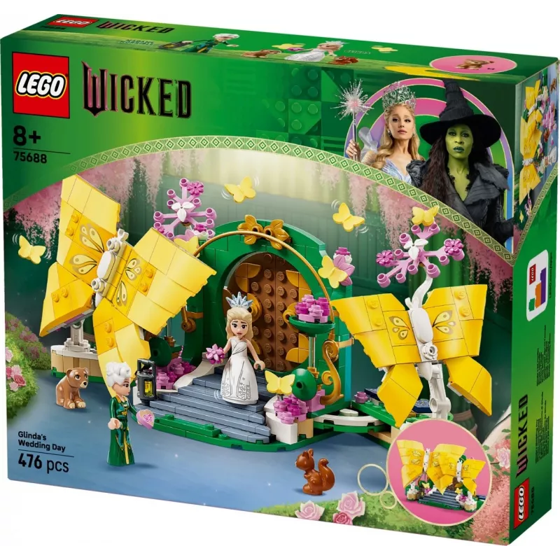 LEGO building kit Wicked 75688 Glindan Wedding Day — themed set, model 75688