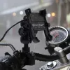 Motorbike Phone Holder Freedconn MC10 + BM2R Head Tube Attachment