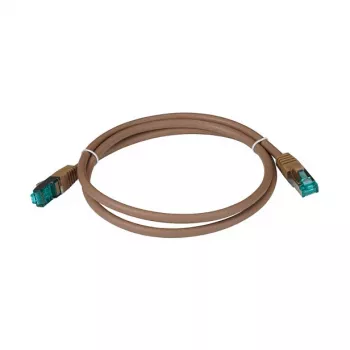 EFB-Elektronik RJ45 Patch Cable Cat.6A S/FTP LSZH brown 1m Manufacturer: EFB Elektronik (MK6001.1BR)