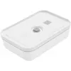 Lunch container ZWILLING FRESH & SAVE 1 L, plastic with silicone seal, grey/white