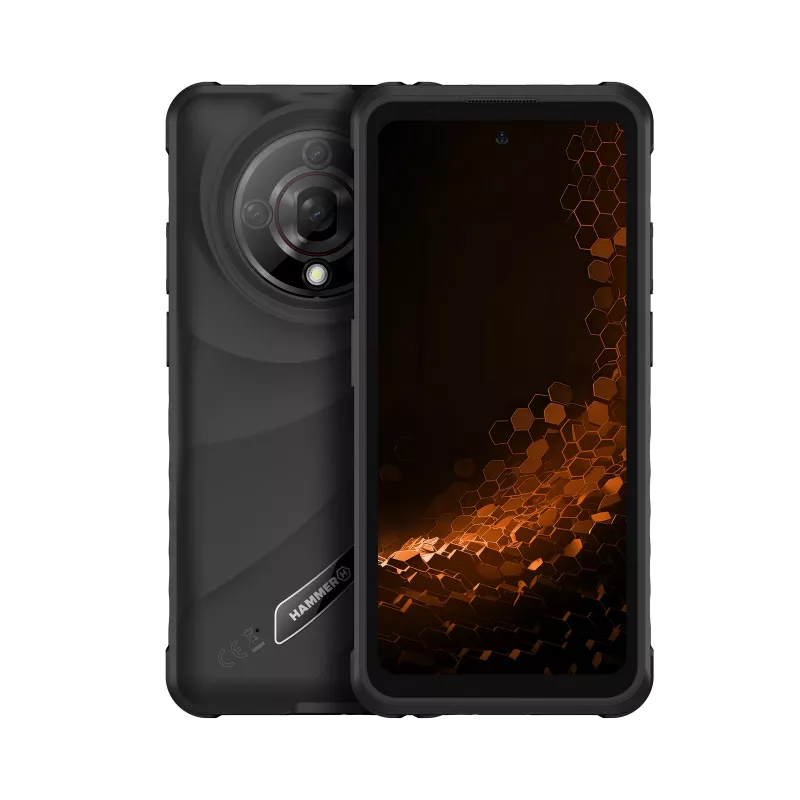 Hammer | Iron 6 | Black | 6.56 inch | IPS | 1612 x 720 pixels | Mediatek | Dimensity 6300 | Internal RAM 6 GB | 128 GB | microSD | Dual SIM | 4G | 5G | Main camera resolution 64 MP