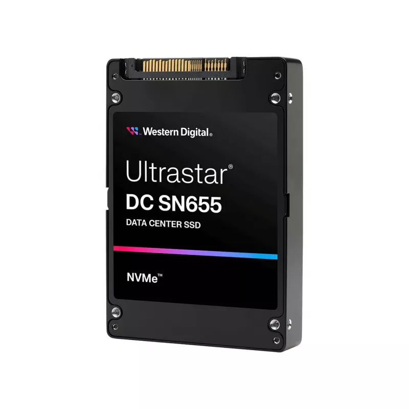 SSD Drive WESTERN DIGITAL Ultrastar DC SN655 7.68TB and3 PCIe TLC ISE Dual Port